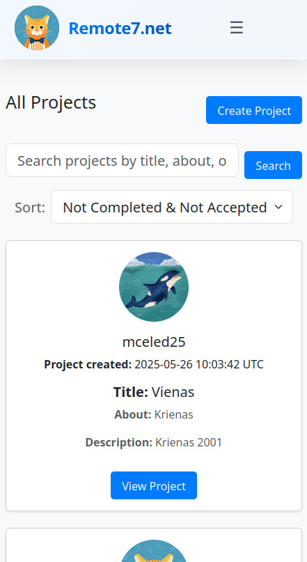 Not completed